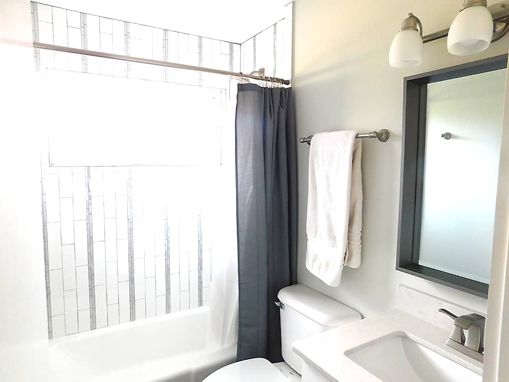 Austin, TX sober living house with remodeled baths